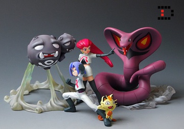 главная фотография Pokemon AD PM001 Arbok and Weezing (Set of 2)