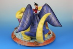 фотография Goku vs Giran Resin Statue