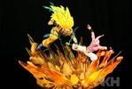 фотография SSJ3 Goku vs Kid Buu Resin Statue