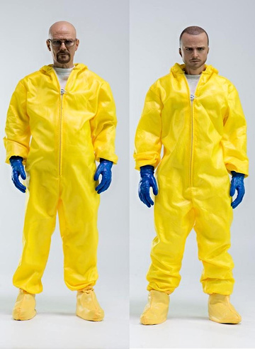 главная фотография Heisenberg & Jesse Hazmat Suit Combo