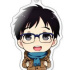 Chara-Forme Yuri!!! on Ice Acrylic Strap Collection: Yuri Katsuki B