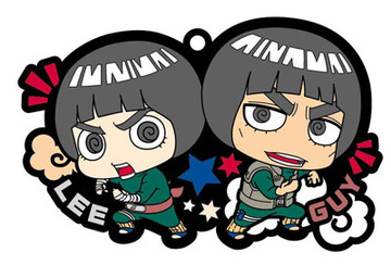 главная фотография NARUTO Shippuden Oshiego no Ore-tachi datte bayo! Rubber Mascot Buddy Colle: Rock Lee & Guy