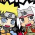 NARUTO Shippuden Oshiego no Ore-tachi datte bayo! Rubber Mascot Buddy Colle: Uzumaki Naruto & Jiraiya