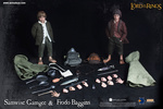 фотография The Lord of the Rings Collectible Action Figure Frodo & Sam