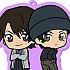 Detective Conan ChokoKawa Twin Rubber Strap: Haneda Shukichi and Akai Shuuichi