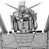 Metallic Nano Puzzle RX-78-2 Gundam