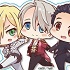 Yuri!!! on Ice Tekutoko Acrylic Keychain: Group