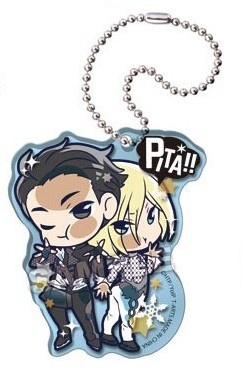 главная фотография Yuri!!! on Ice Pita! Deform Acrylic Keychain: Katsuki Yuri, Yuri Plisetsky