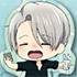 Yuri!!! on Ice Acrylic Keychain Collection Makkachin & Ending: Victor Nikiforov