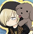 Yuri!!! on Ice Acrylic Keychain Collection Makkachin & Ending: Yuri Plisetsky & Makkachin