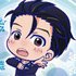 Yuri on Ice Toji Colle Acrylic Keychain Vol.2: Yuri Katsuki