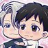 Yuri on Ice Toji Colle Acrylic Keychain Vol.2: Yuri Katsuki & Victor