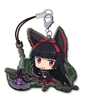 главная фотография GATE Jieitai Kanochi nite, Kaku Tatakaeri Petitkko Trading Metal Charm Strap: Rory Mercury