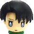 Shingeki no Kyojin Sanrio Mini Figure: Levi 