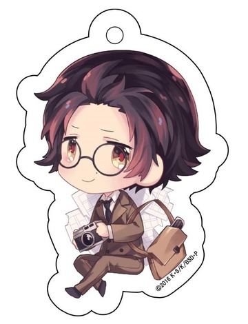 главная фотография Bungo Stray Dogs Puchichoko Acrylic Keychain: Ango Sakaguchi