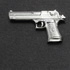 Realistic Handgun (6 Types) Silver Coating ver.