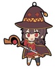 фотография KonoSuba 2 CharaRIDE Seoware Megumin Rubber Strap: Chomusuke on Megumin