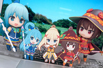 фотография Nendoroid Plus KonoSuba 2 Rubber Strap Set: Aqua