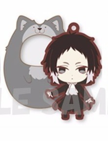 главная фотография Bungo Stray Dogs Tsutsumarekko Rubber Strap: Ryunosuke Akutagawa