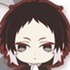 Bungo Stray Dogs Tsutsumarekko Rubber Strap: Ryunosuke Akutagawa