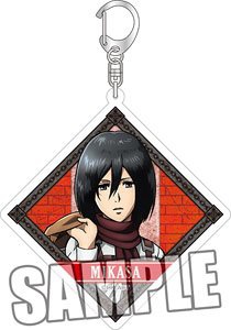 главная фотография Attack on Titan Acrylic Key Ring: Mikasa