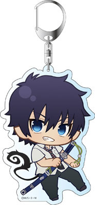 главная фотография Ao no Exorcist Kyoto Fujouou Hen Deka Keychain PuniChara: Okumura Rin