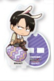 главная фотография Shingeki no Kyojin Season 2 x Animate Cafe: Levi Acrylic Stand