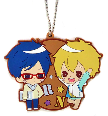 главная фотография Taito Kuji Honpo Eiga High☆Speed! - Free! Starting Days - 2nd -: Hazuki Nagisa, Ryugazaki Rei Rubber Strap