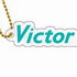 Yuri!!! on Ice Acrylic Name Charm: Victor Nikiforov