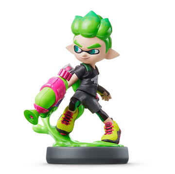 главная фотография amiibo Boy Neon Green