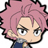 Movie FAIRY TAIL -DRAGON CRY- "Bocchi-kun" Rubber Mascot: Natsu Dragneel 