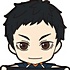 Nendoroid Plus Rubber Strap Haikyuu!!: Sawamura Daichi  Reliable Captain Ver.