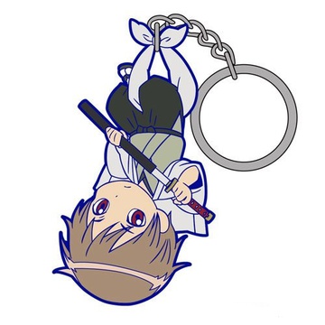 главная фотография Gintama Season 3 Pinched Keychain: Sougo Okita Shinsengumi Foundation Time Ver.