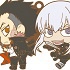 Katekyo Hitman REBORN! Rubber Mascot Buddy Colle: Xanxus & Superbi Squalo