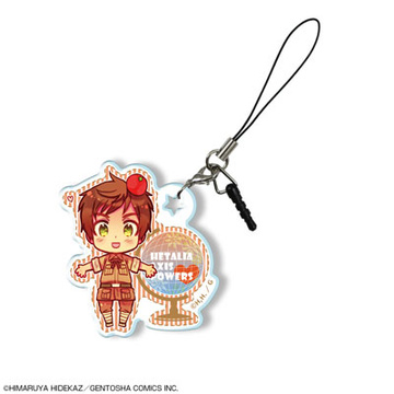 главная фотография Hetalia Axis Powers Trading Acrylic Earphone Jack Accessory: Carriedo Antonio Fernandez