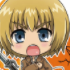 Shingeki no Kyojin Deka Acrylic Keychain: Armin