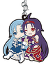 фотография Sword Art Online Rubber Strap Pair Character ver.: Asuna & Yuuki Good Friends Ver.