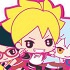 Boruto -Naruto the Movie- Capsule Rubber Mascot: Boruto, Sarada and Mitsuki