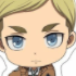 Shingeki no Kyojin Petanko Trading Acrylic Strap: Erwin