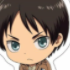 Shingeki no Kyojin Petanko Trading Acrylic Strap: Eren