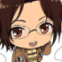 Shingeki no Kyojin Petanko Trading Acrylic Strap: Hanji