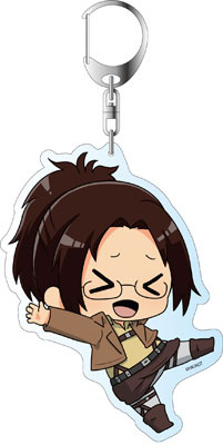 главная фотография Shingeki no Kyojin Season 2 Deka Keychain Deformed ver.: Hanji