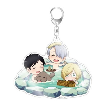 главная фотография Yuri on Ice Chara-Forme Big Acrylic Keychain: Katsuki Yuri & Victor Nikiforov & Yuri Plisetsky Onsen ver.