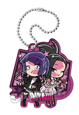 главная фотография Boku no Hero Academia ~Pita! Deforme~ Casual Wear Acrylic Keychain: Yaoyorozu & Jirou