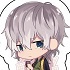 Bungo Stray Dogs Puchichoko Acrylic Keychain Vol.2: Yukichi Fukuzawa