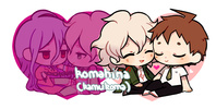 фотография Keychain Komaeda & Hinata / Komaeda & Kamukura