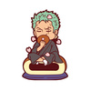 фотография MoguMogu One Piece Sanji's Kitchen -Brunch- Rubber Mascot: Roronoa Zoro