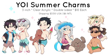 главная фотография YOI Summer Charms: Young Victor & Makkachin