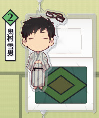 главная фотография Blue Exorcist Kyoto Nori Oguchi Oyasumi Acrylic Strap: Okumura Yukio