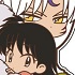 Rumic Collection Rubber Strap Collection 4th SEASON #B: Sesshomaru & Rin